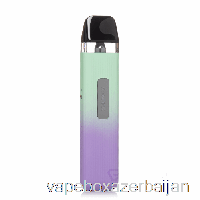 Vape Box Azerbaijan Geek Vape Sonder Q 20W Pod Kit Green Purple